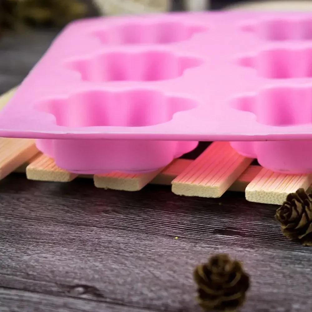 Food Grade Silicone Fondant Dog Footprint Cake Molds Cupcake Cookie Cat Paw Feet Mould Handmade Soap Mold Kitchen Baking Tool