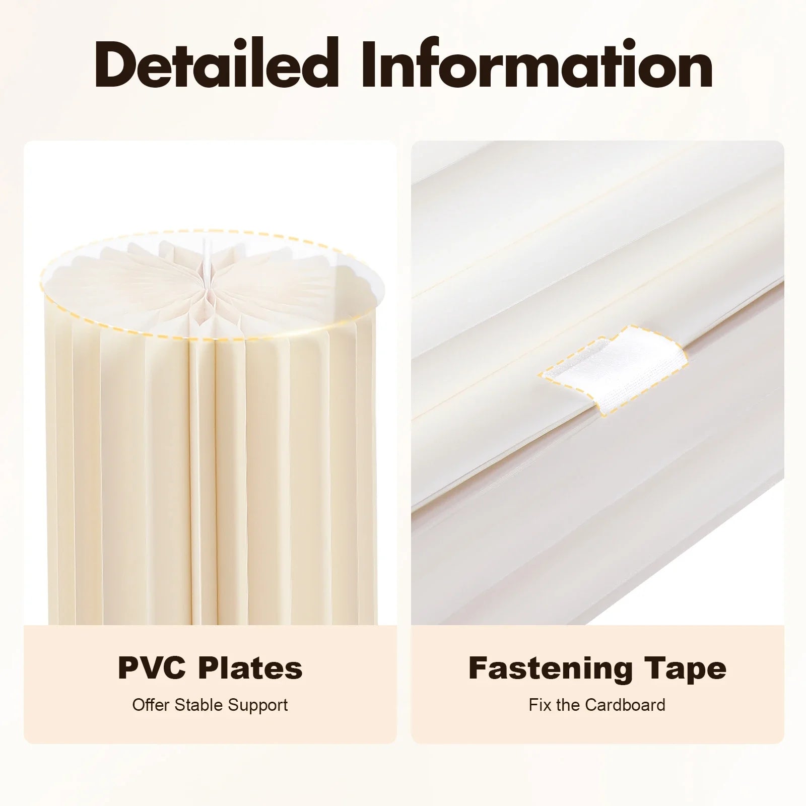 Wedding Centerpieces Cardboard Vases-Set of 3 Flower Vase Flowers Stand for Party Tables Decorations,Elegant Weddings Decoration