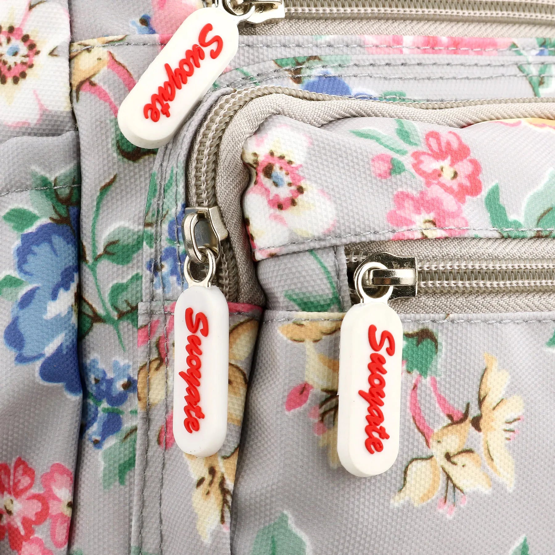 Fashion Multi-Pocket Crossbody Handbags Floral Pattern Female Shoulder Bag for Shopping Messenger Bags Waterproof Crossbody Bag