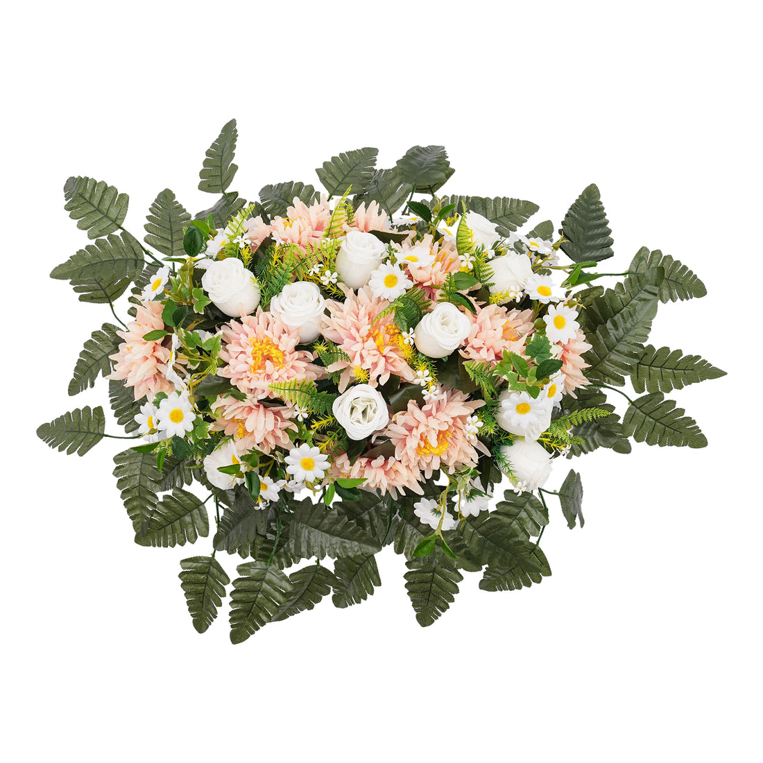 Artificial Grave Flower Artificial Realistic Flowers for Headstone Outdoor Grave Decorations
