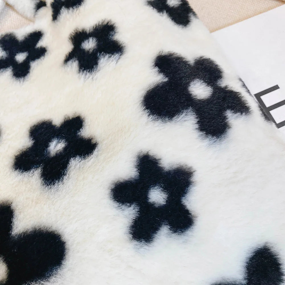 Cute Plush Top-handle Bag Tote Lady Shoulder Street Satchel Big Capacity Handbag Fashion Exquisite Shopping Bag