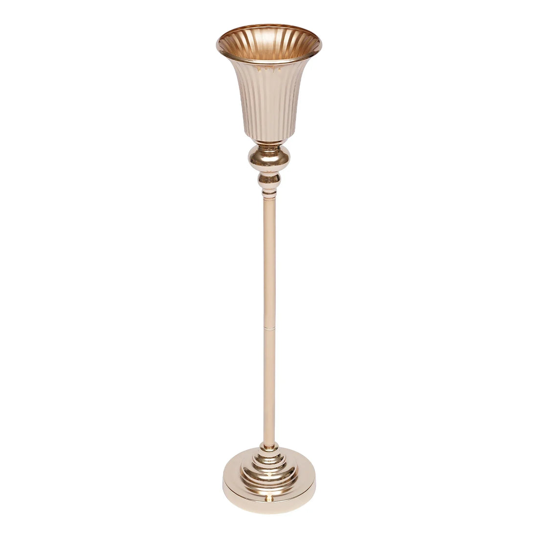 10Pcs Versatile Wedding stands Metal Trumpet Holders Vases For Weddings, Party Decorations