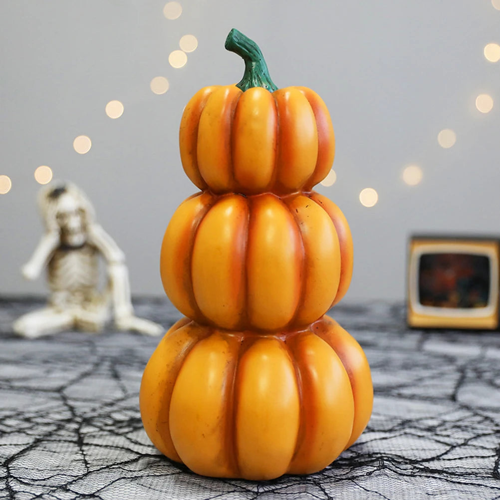 Halloween Pumpkin Light Halloween Light Up Stacked Pumpkins Halloween Party Decor Indoor Outdoor Decorations
