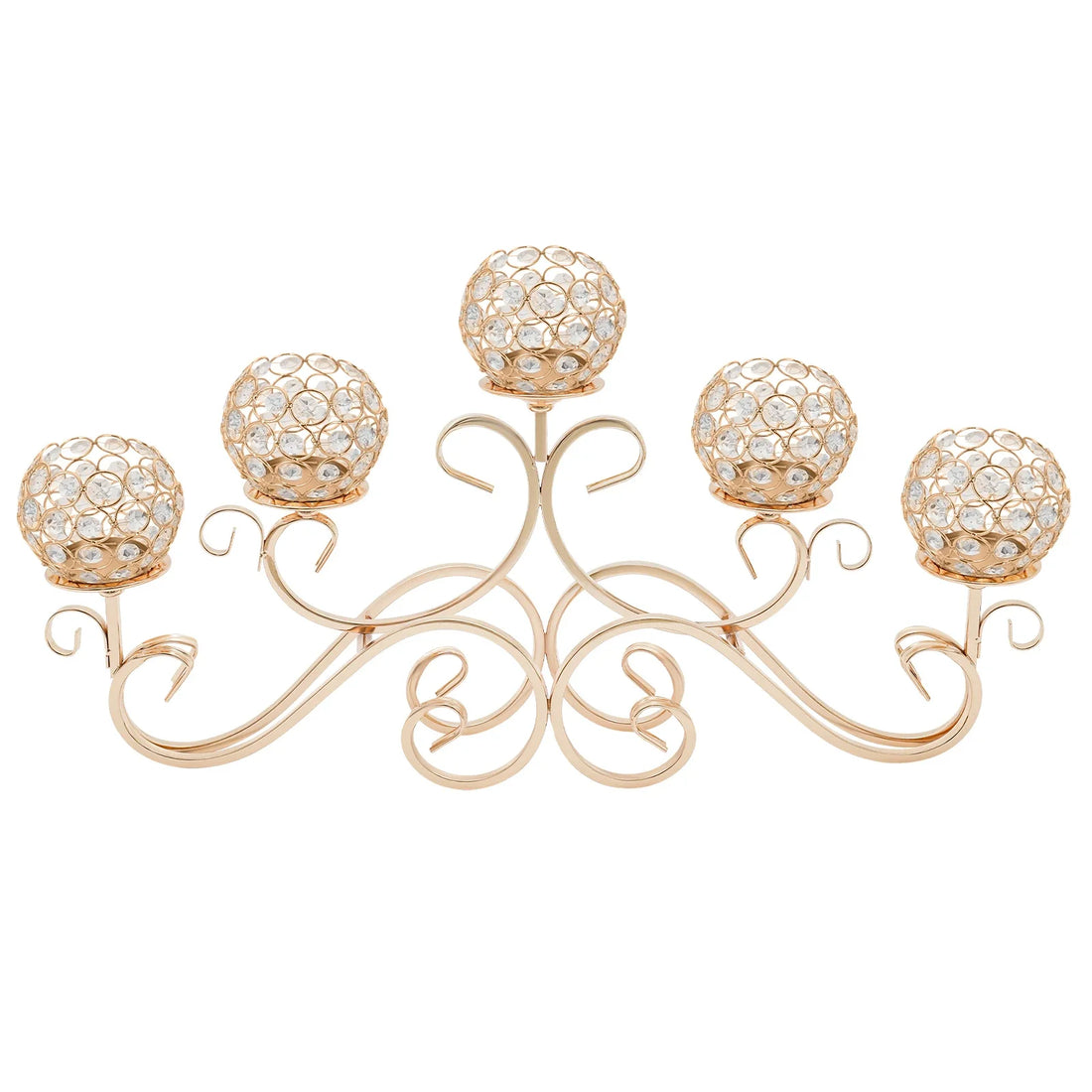 5 Arms Crystal Candle Holders, Crystal Candle Holder, Candle Holder