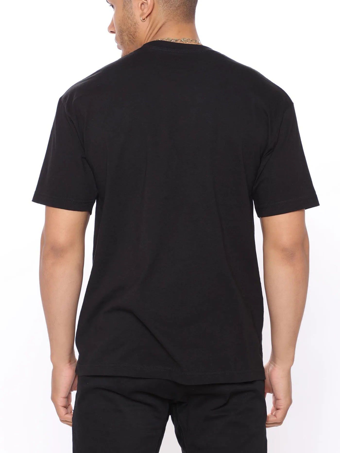 Fashion Forward Mens Black Cat Print T-Shirt - Stylish Hip Hop Crew Neck Tee for Summer Vacations & Unique Gifts - Comfortable