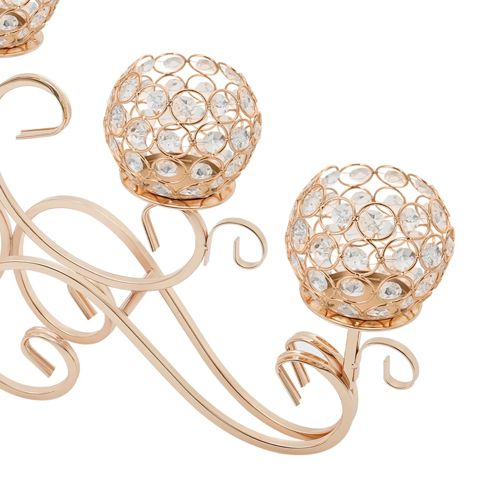 5 Arms Crystal Candle Holders, Crystal Candle Holder, Candle Holder