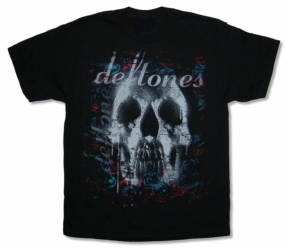 2025 Deftones Cotton Singer Band T Shirt Men Women Hip Hop Rock Tee Fashion Short Sleeve Tshirt Summer Oversized T-shirts Tops