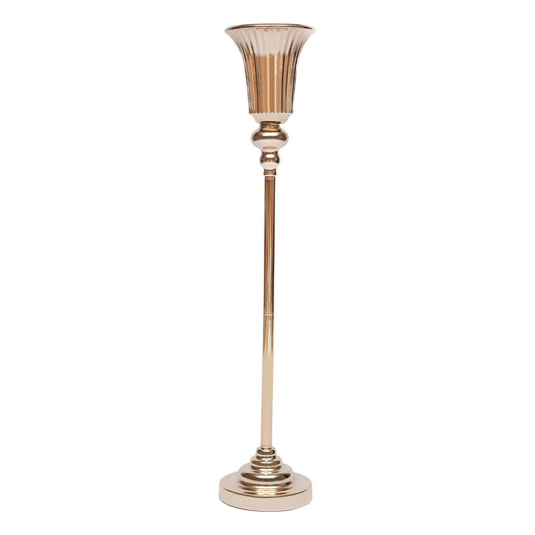 10Pcs Versatile Wedding stands Metal Trumpet Holders Vases For Weddings, Party Decorations