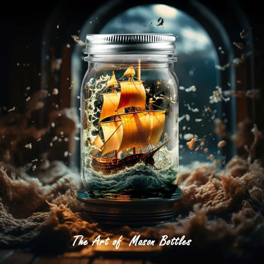 2 Pack Regular Mouth Mason Jars 16oz Glass Canning Jars with Airtight Lids for Jam Honey Jelly Wedding Favors Preserving Sauces